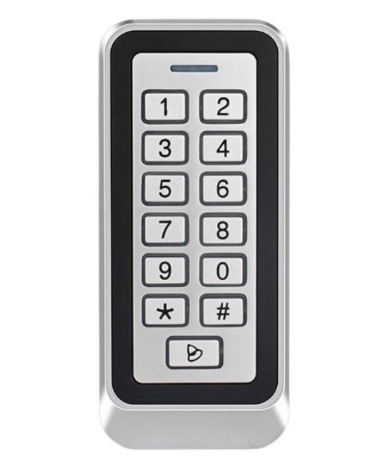 Kltri szmkdos, 125Khz RFID krtys belptet, fmhzas, A208C-EMW